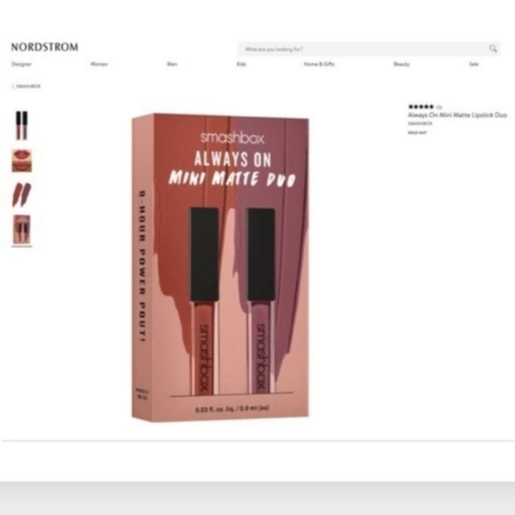 💄NEW 🤩 Smashbox Mini Matte Lipstick Duo - Picture 8 of 8